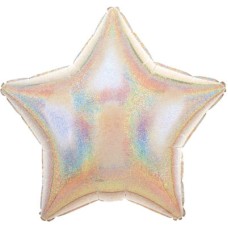 Balloon star silver dazzler